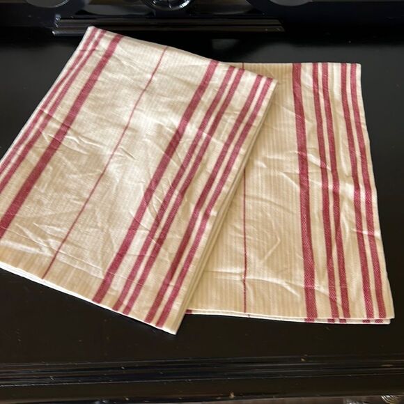 Pottery Barn Striped Standard Shams
